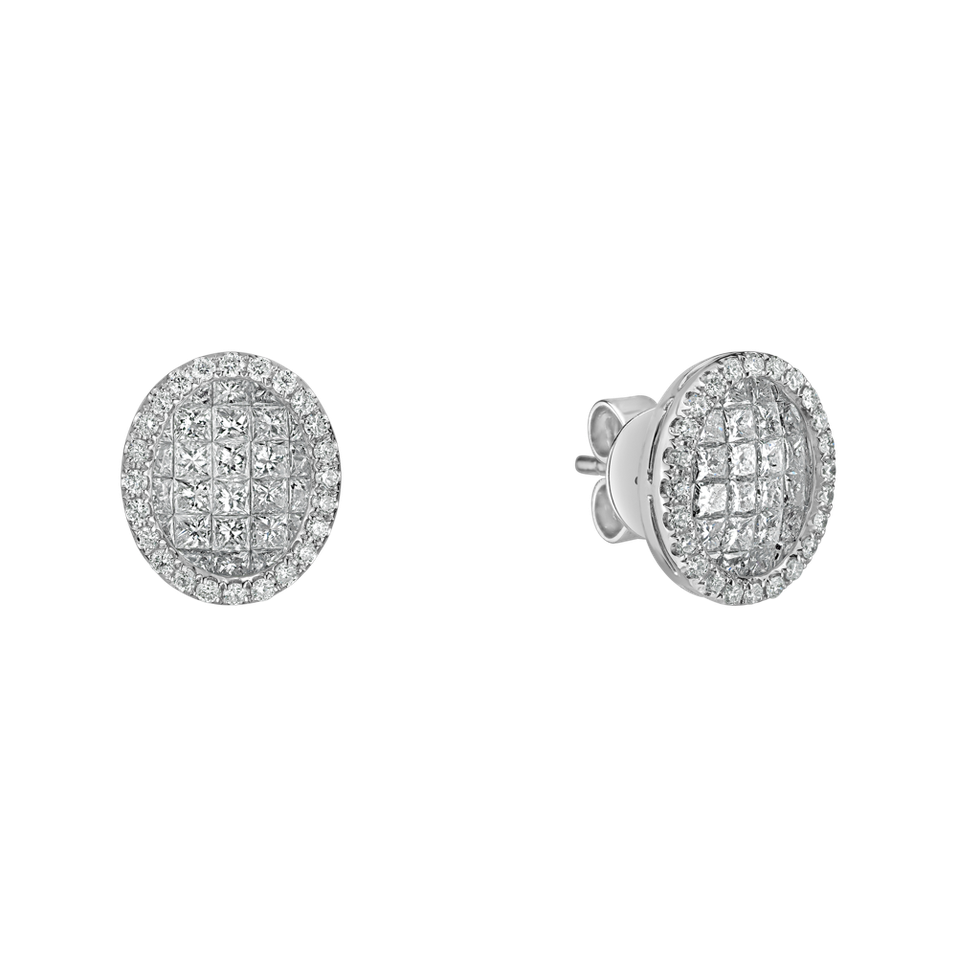 Náušnice s diamantmi Bedelia