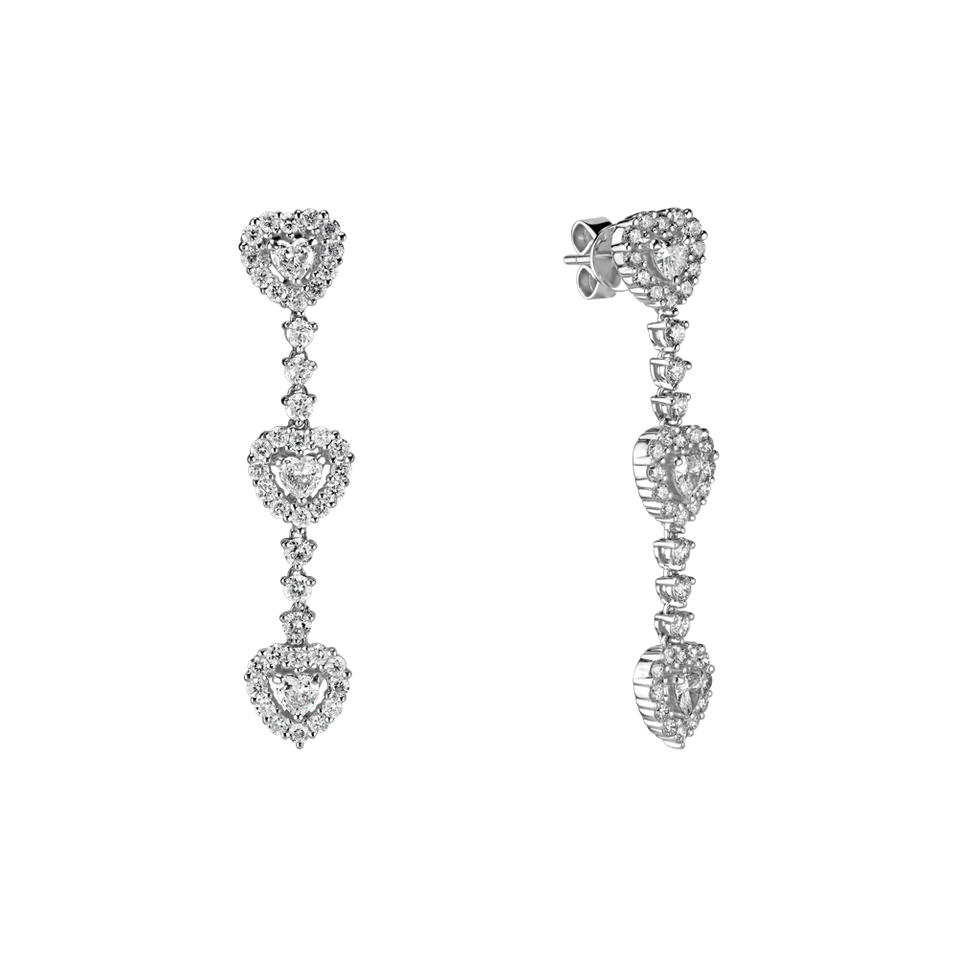 Náušnice s diamantmi Shayne