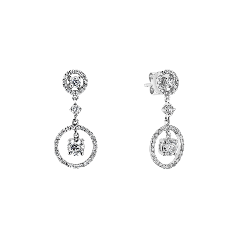 Náušnice s diamantmi Luminesce