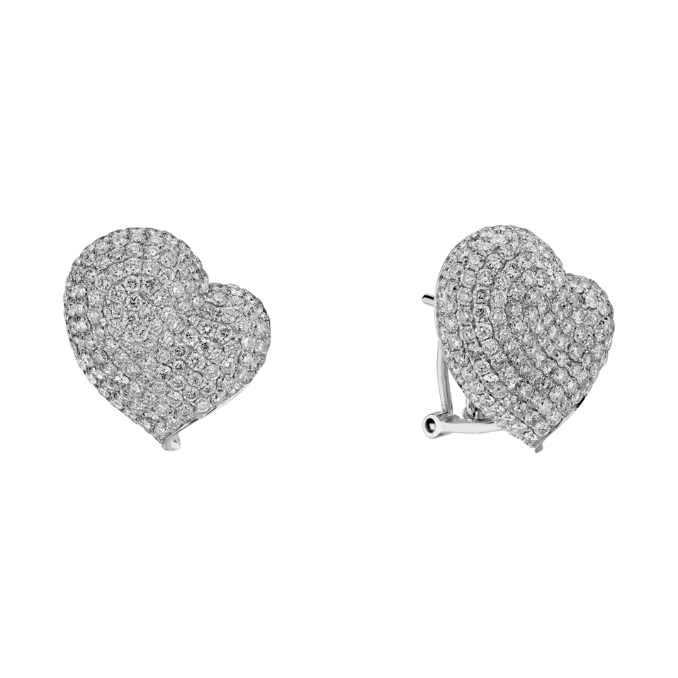 Náušnice s diamantmi Shira