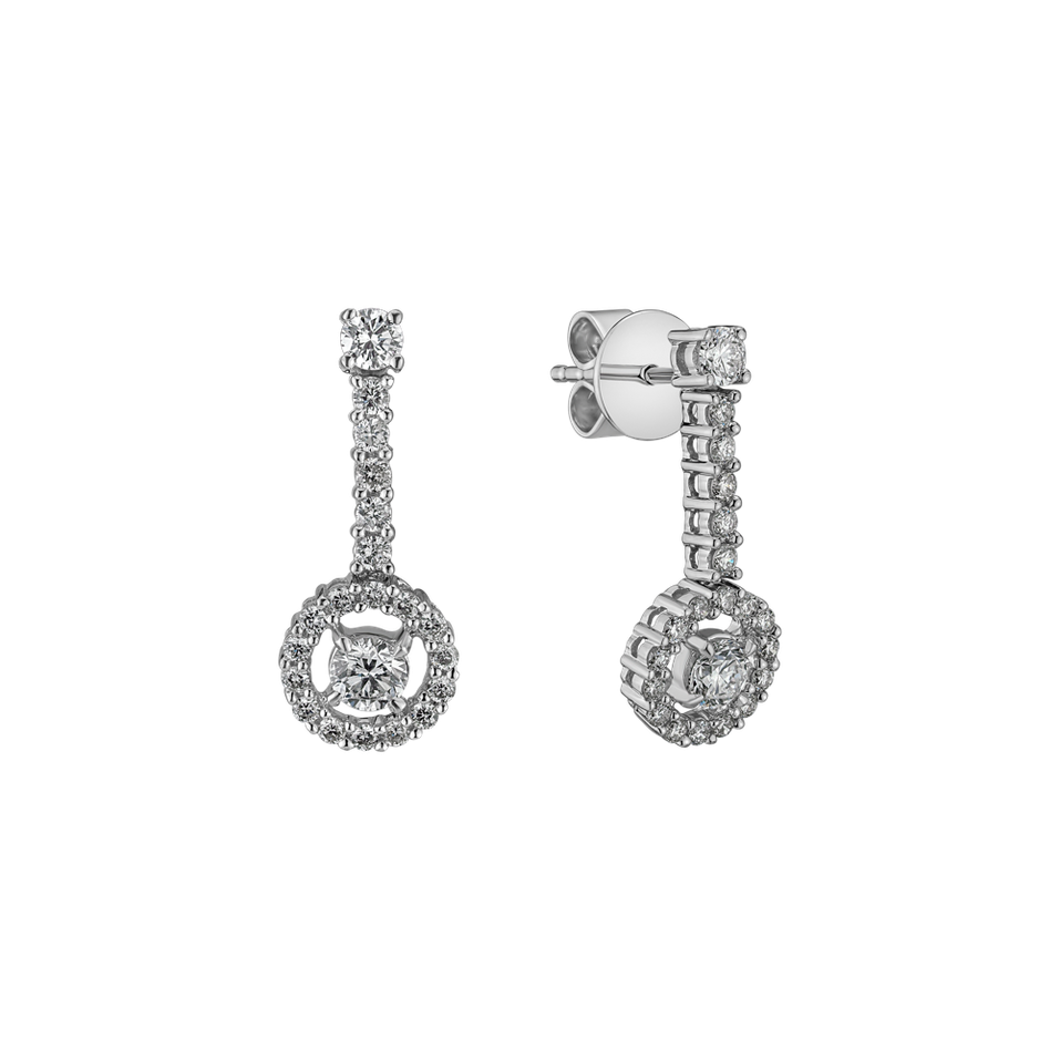 Náušnice s diamantmi Devotion of Stars