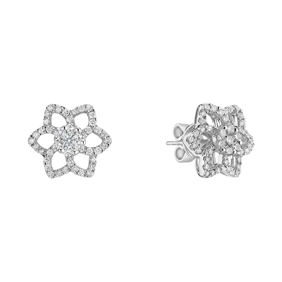 Náušnice s diamantmi Zakir