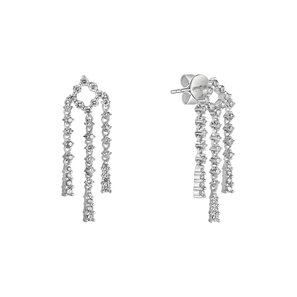 Náušnice s diamantmi Deanna