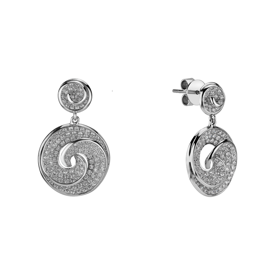 Náušnice s diamantmi Diamond Lusciousness