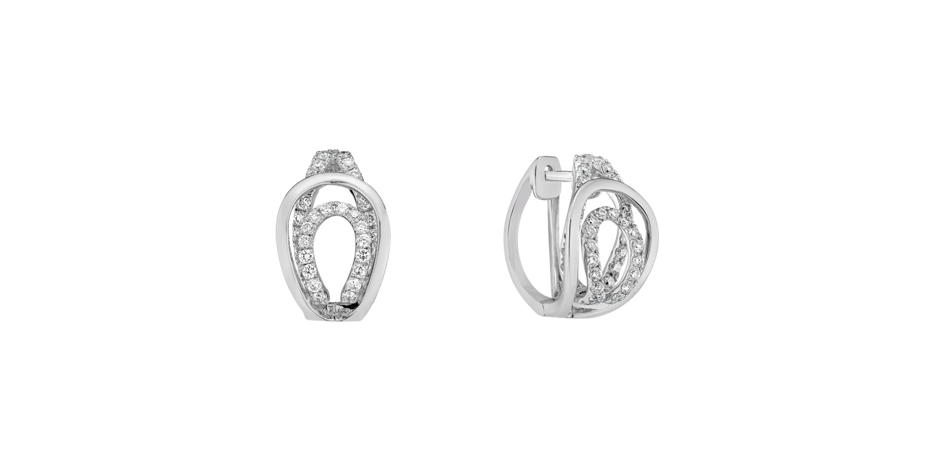 Náušnice s diamantmi Kylie