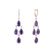 Náušnice s ametystmi Dita3