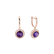 Náušnice s ametystom diamantmi Iridescent3