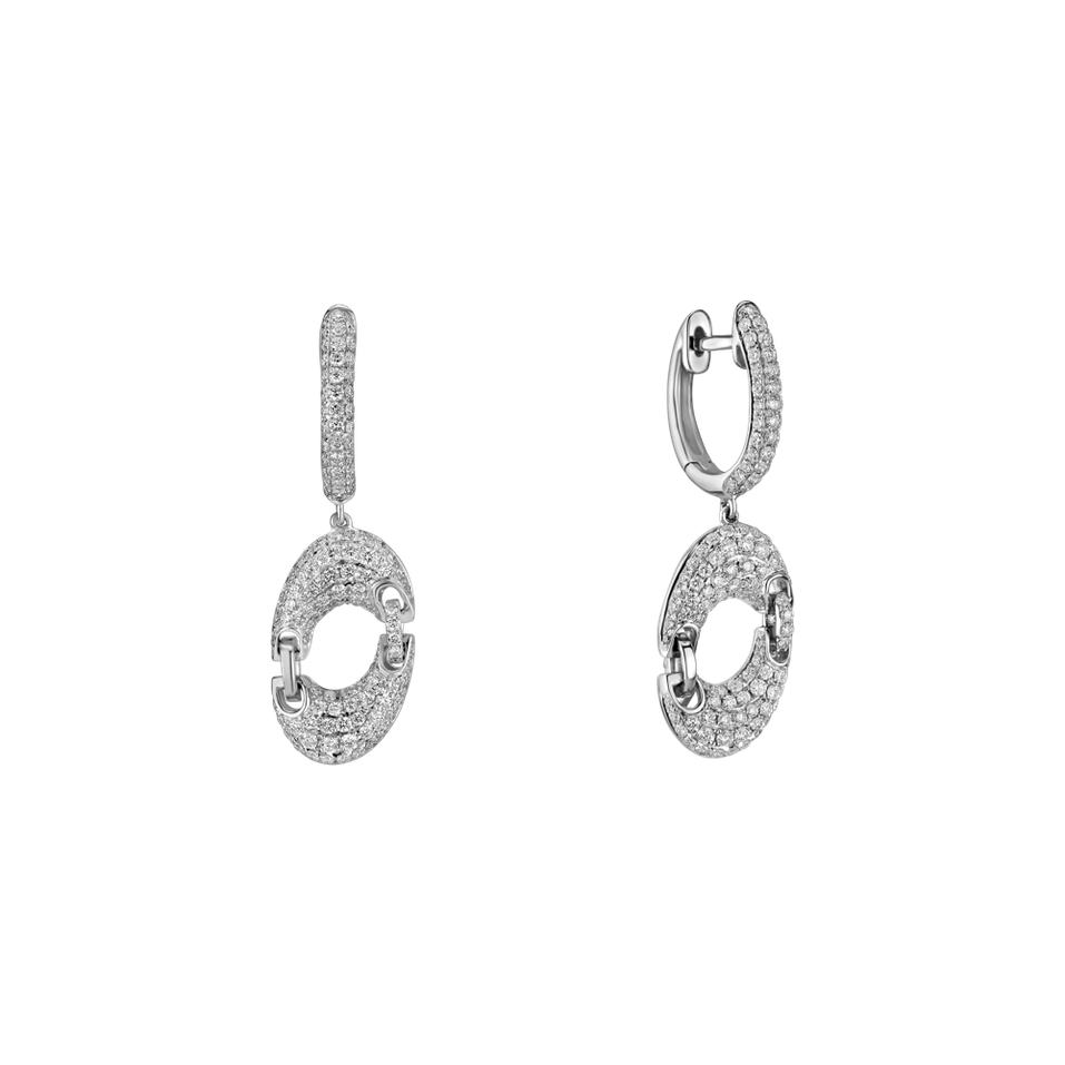 Náušnice s diamantmi Hasan
