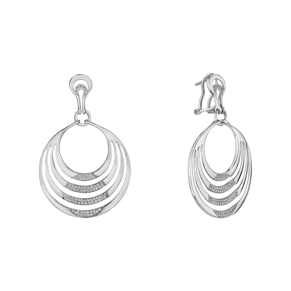 Náušnice s diamantmi Exclusive Moment