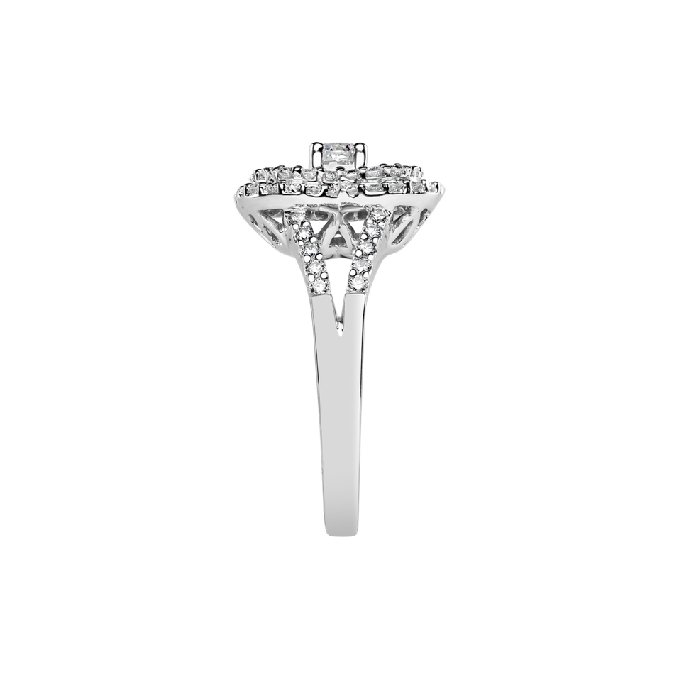 Prsteň s diamantmi Léandre