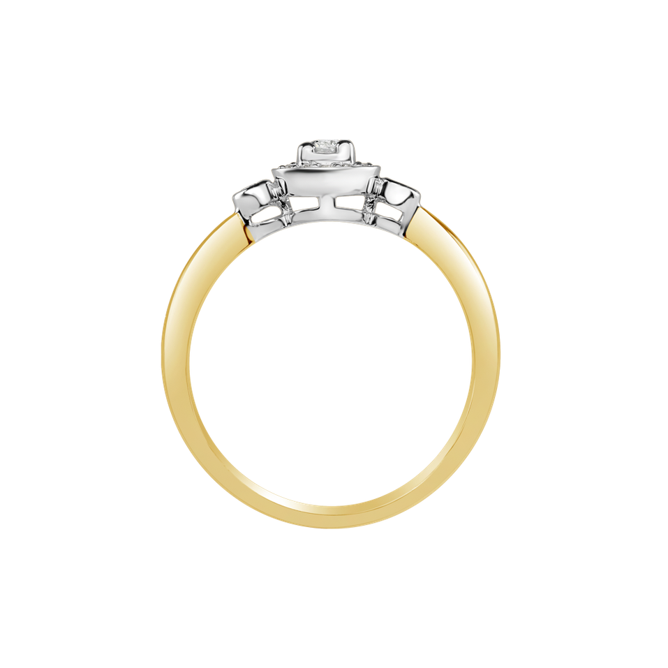Prsteň s diamantmi Valérie