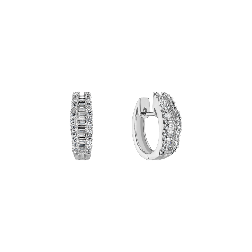 Náušnice s diamantmi Jinx