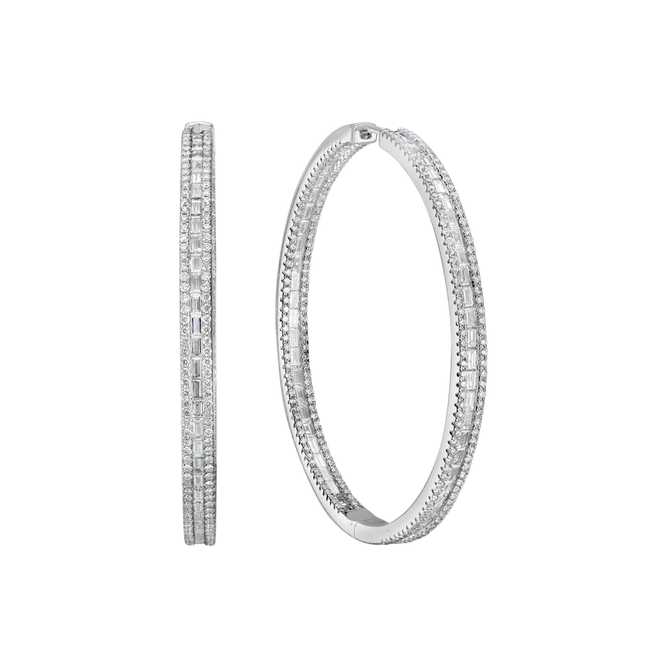 Náušnice s diamantmi Royal Line