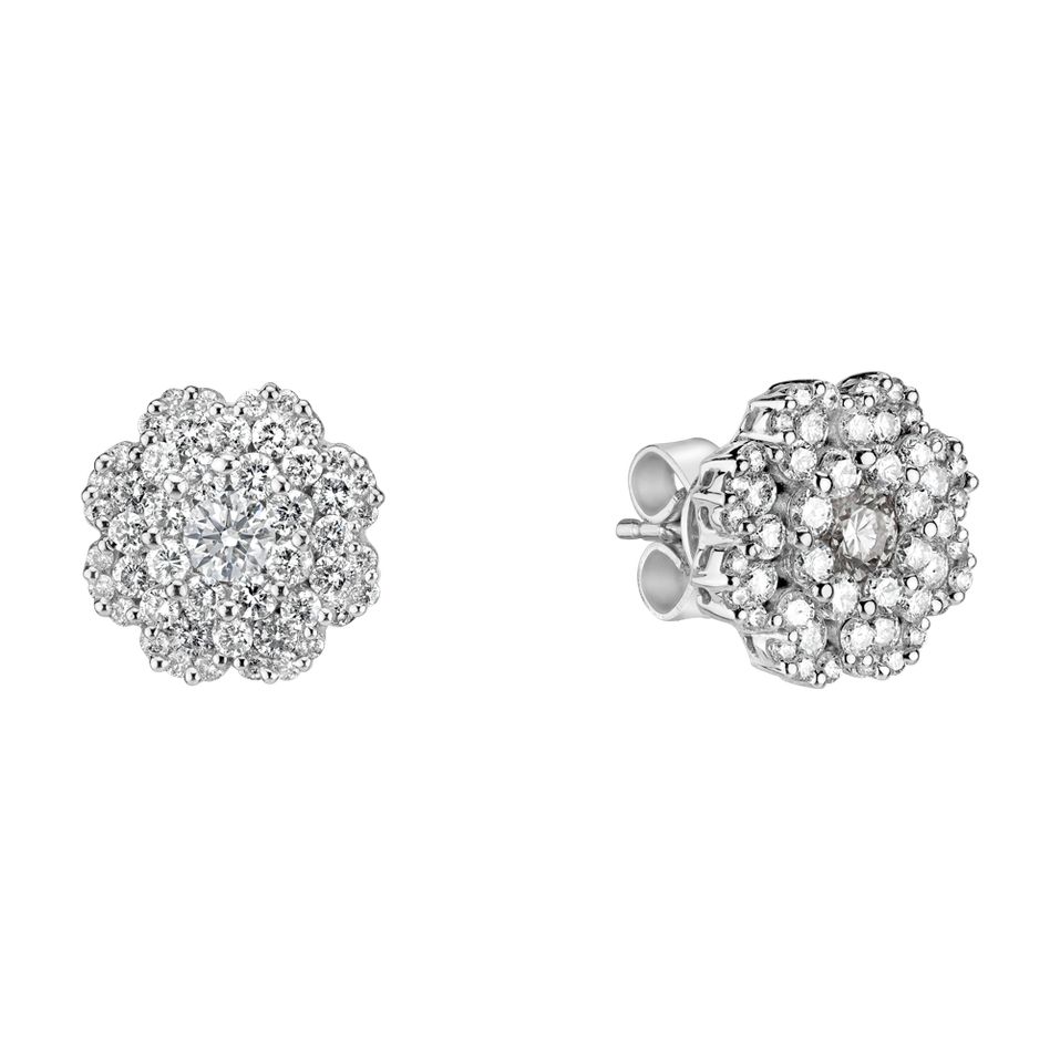 Náušnice s diamantmi Elena