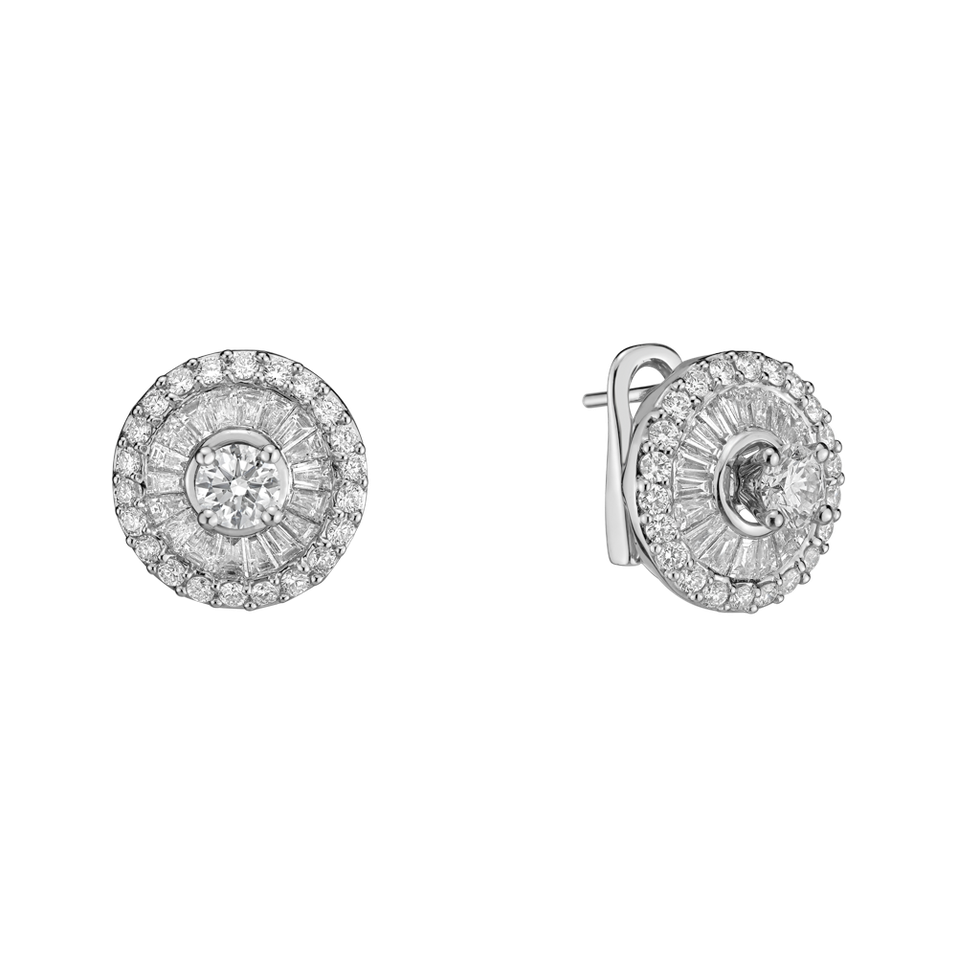 Náušnice s diamantmi Divinity