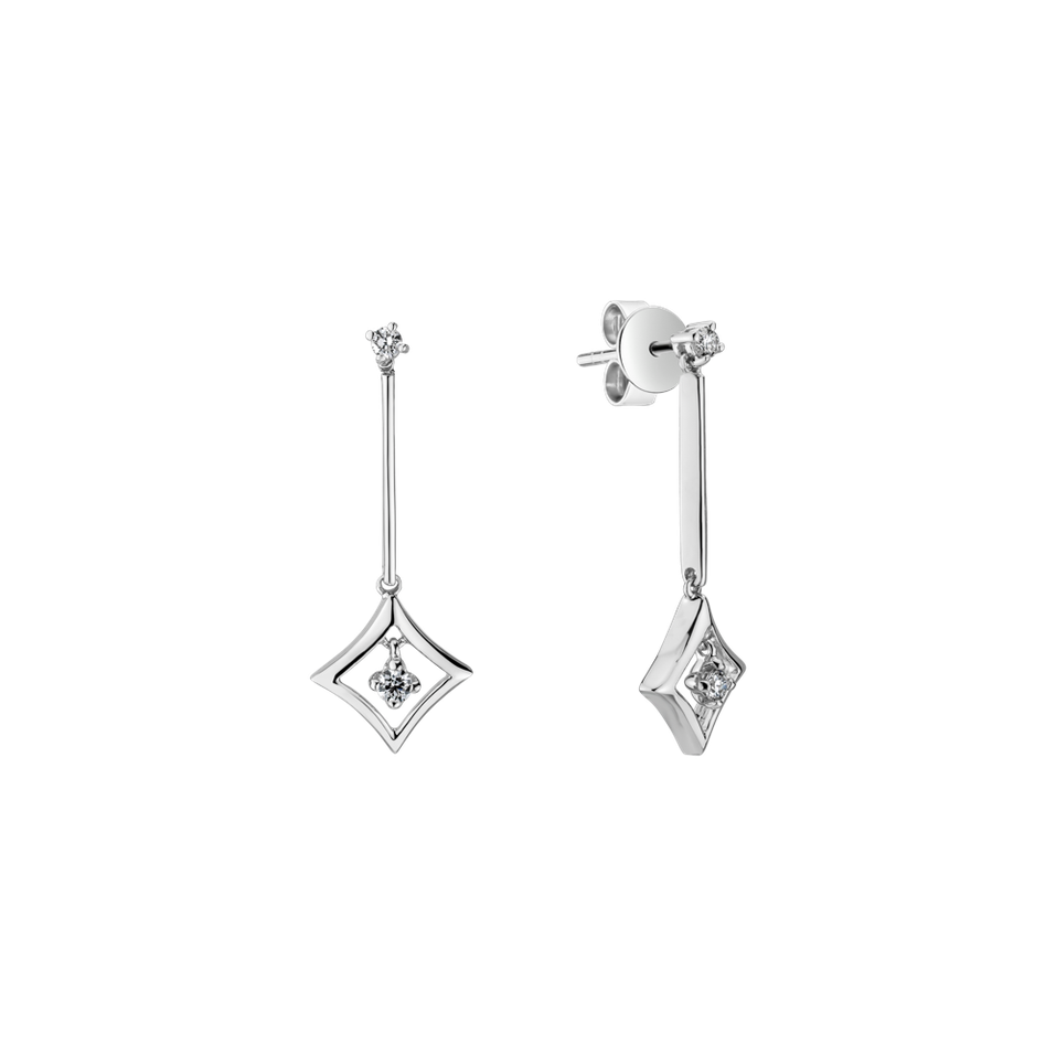 Náušnice s diamantmi Marsha