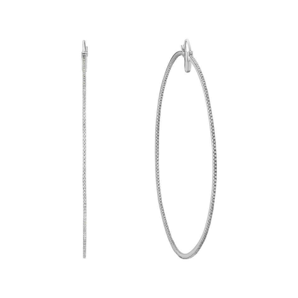 Náušnice s diamantmi Thirza