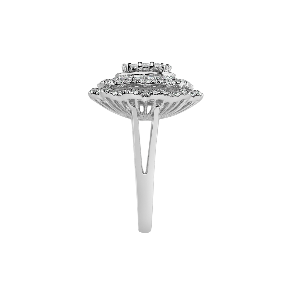 Prsteň s diamantmi Brigitte