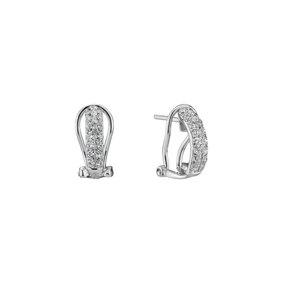 Náušnice s diamantmi Delicate Serenity