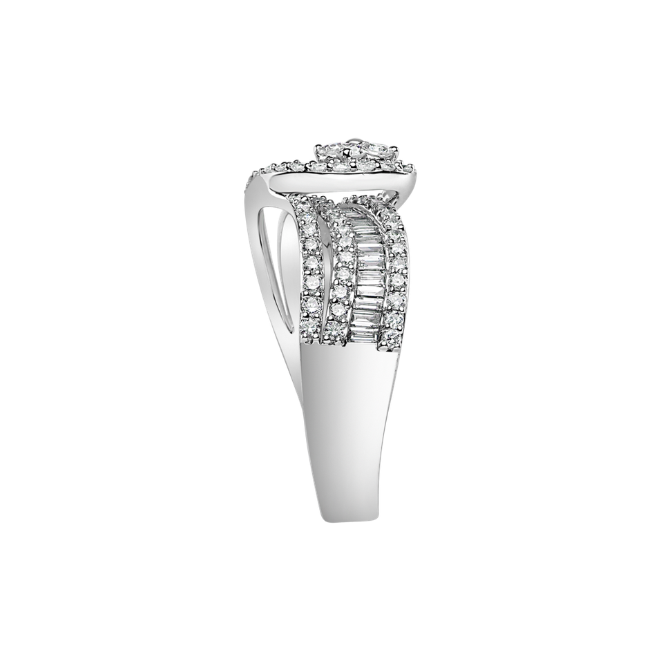 Prsteň s diamantmi Jacques