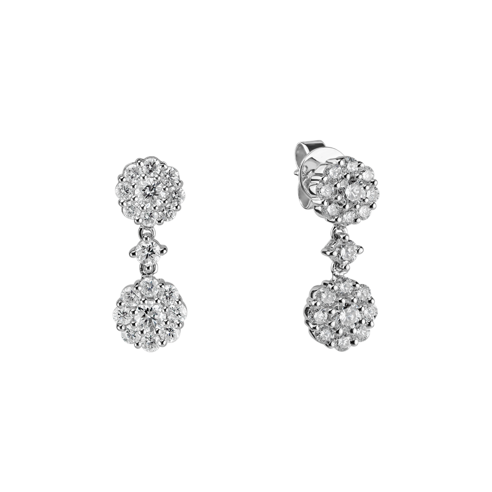 Náušnice s diamantmi Famous Painter