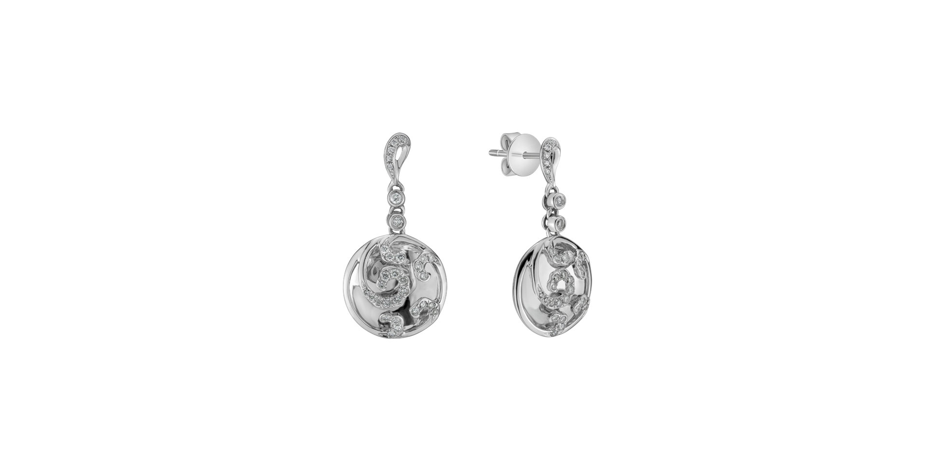 Náušnice s diamantmi Isabella