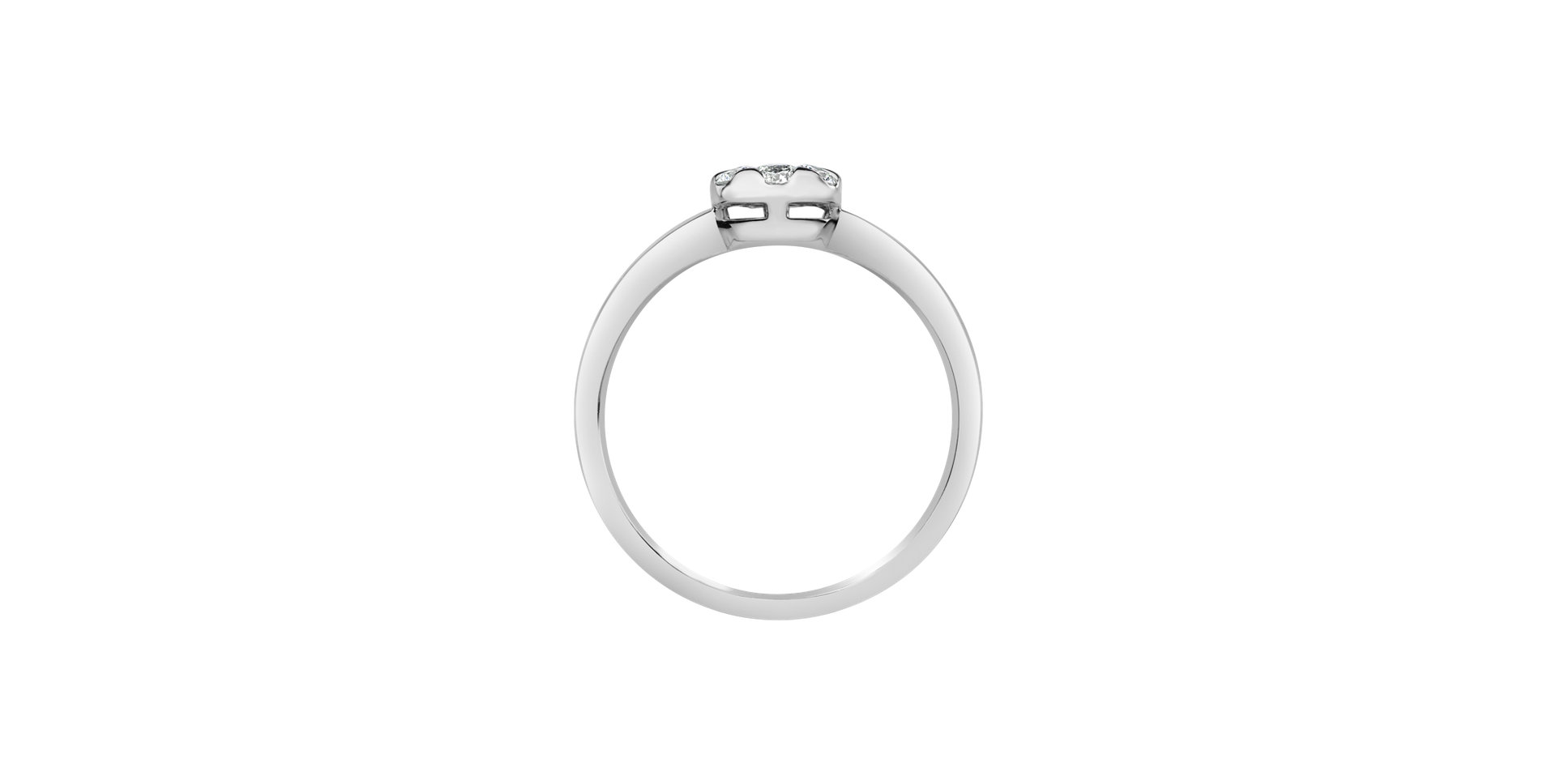 Prsteň s diamantmi Marcelline