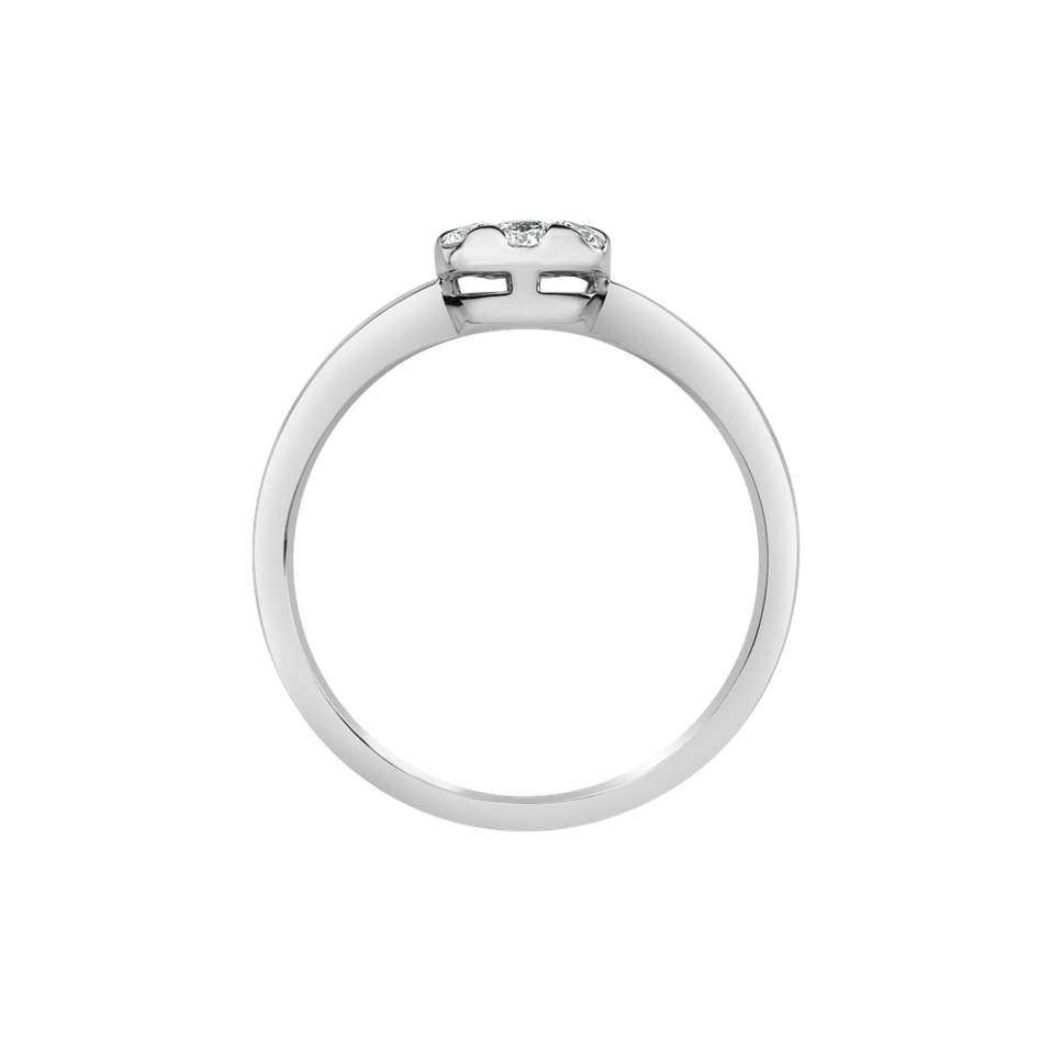 Prsteň s diamantmi Marcelline