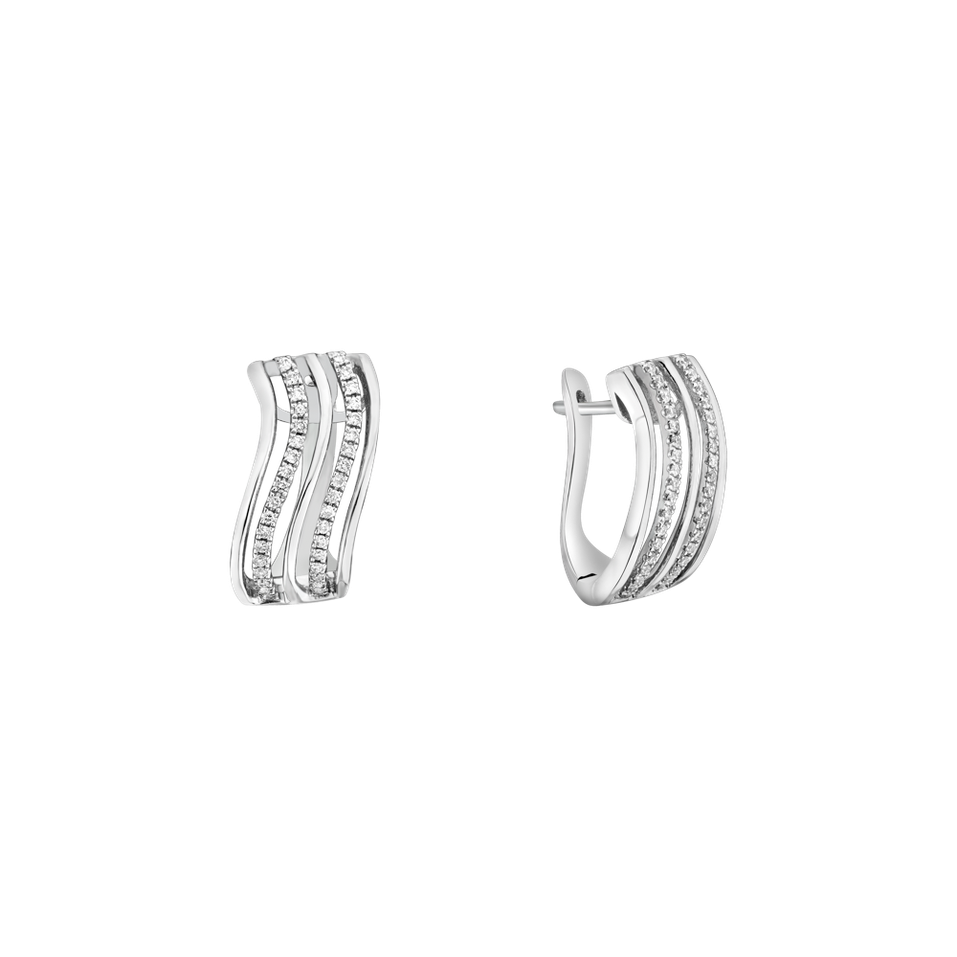 Náušnice s diamantmi Madalynn