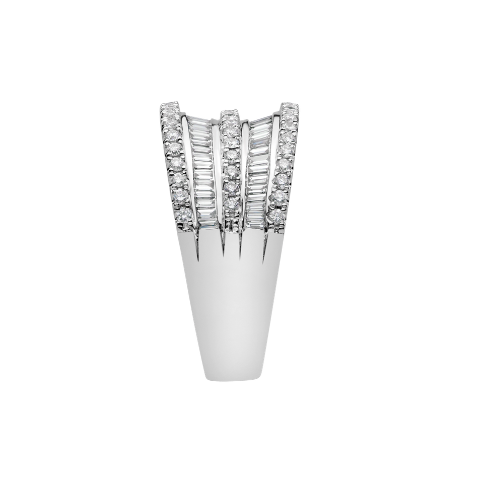 Prsteň s diamantmi Laétitia