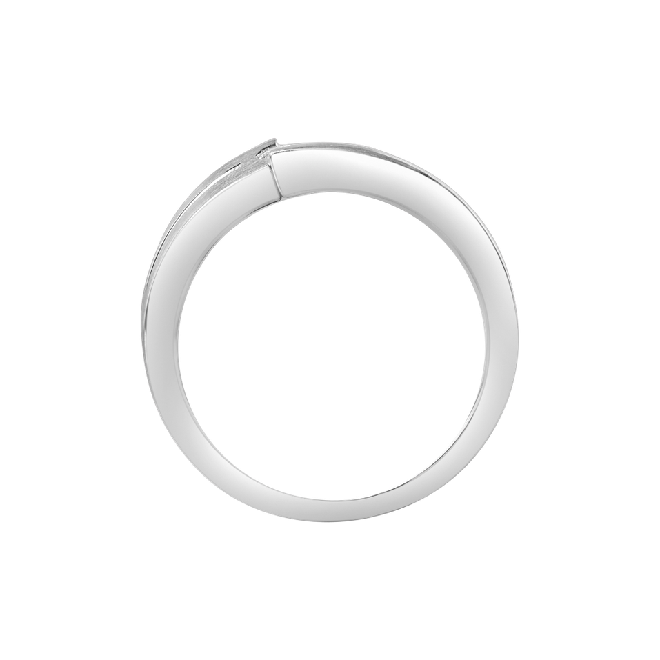 Prsteň s diamantom Chromatic Beauty