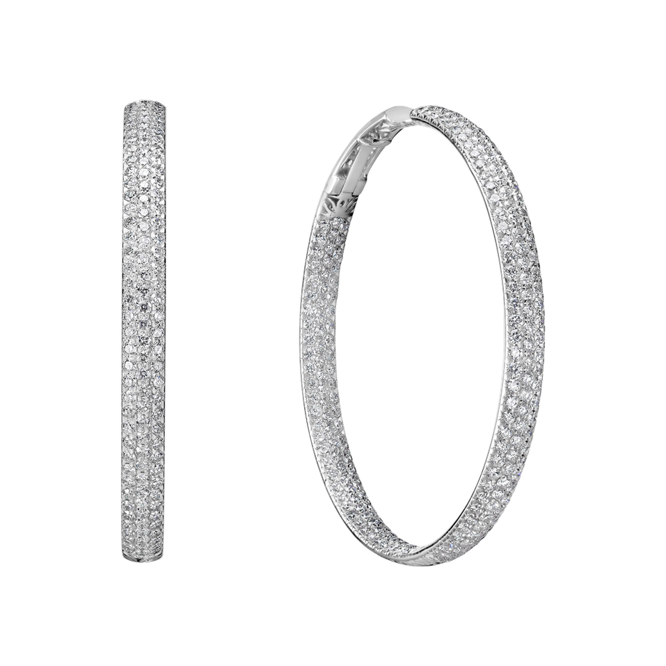 Náušnice s diamantmi Vernia