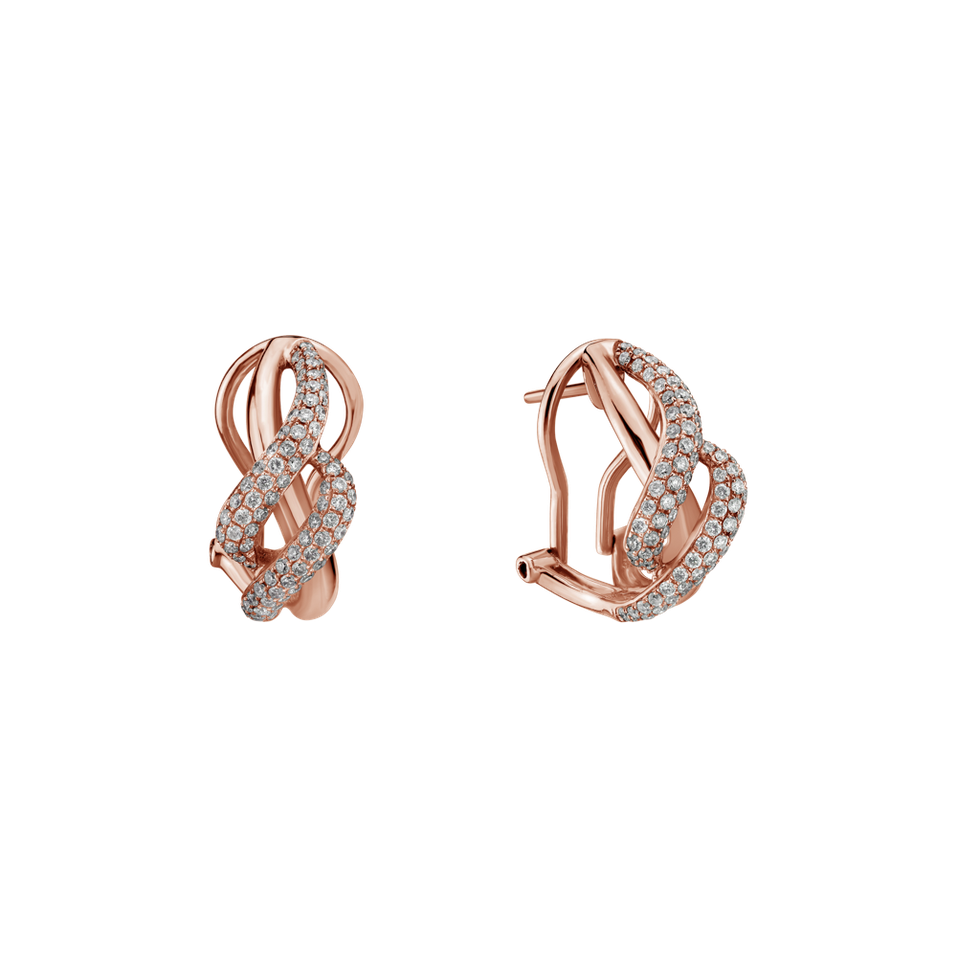 Náušnice s diamantmi Adéla