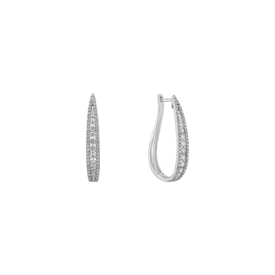 Náušnice s diamantmi Eliza