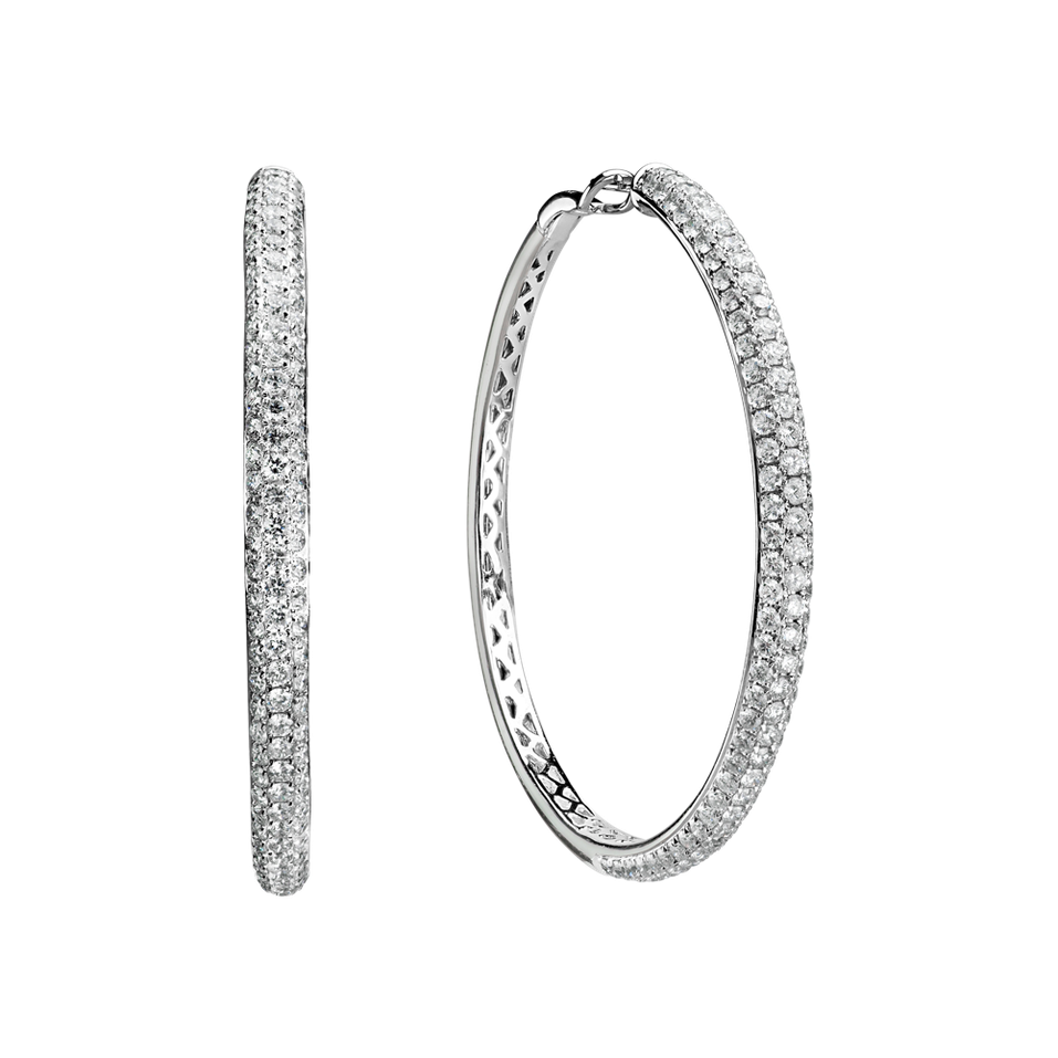 Náušnice s diamantmi Godness Jewel