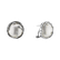 Náušnice s perlou a diamantom Pearly Embrace3