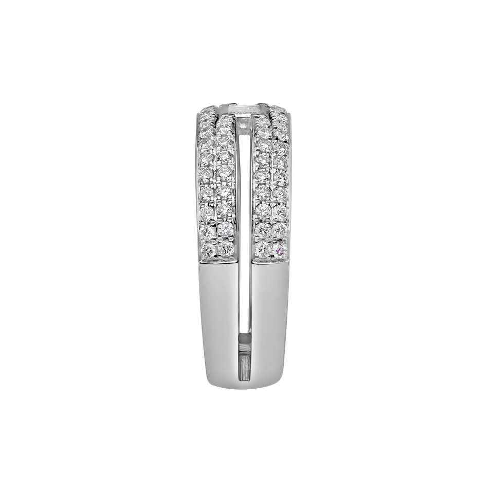 Prsteň s diamantmi Stars Lovers