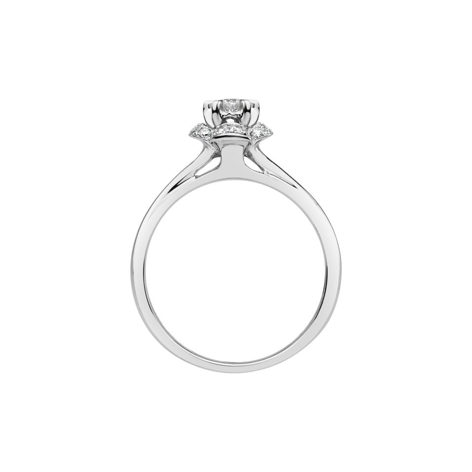 Prsteň s diamantmi Edith