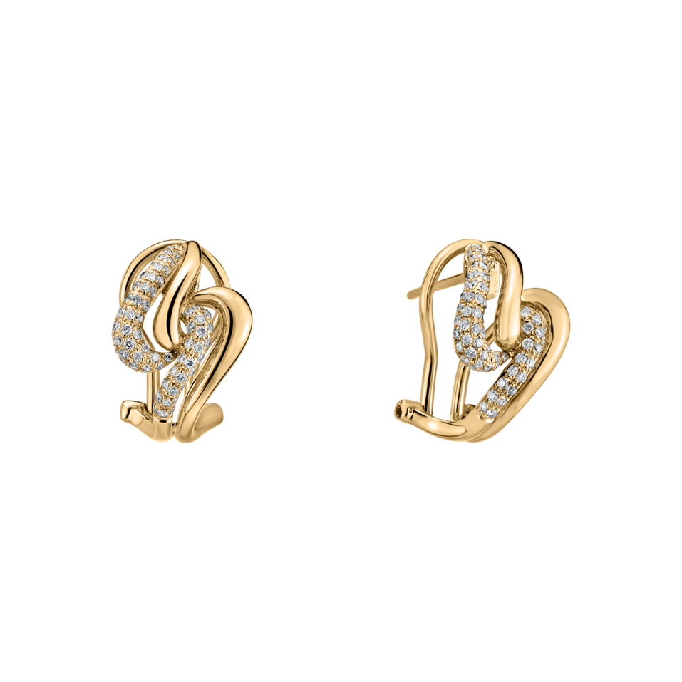 Náušnice s diamantmi Farah