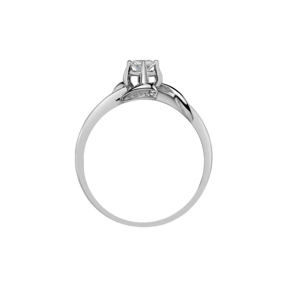 Prsteň s diamantom Message