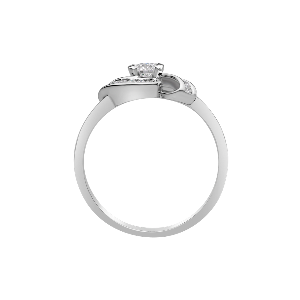 Prsteň s diamantmi Ruth