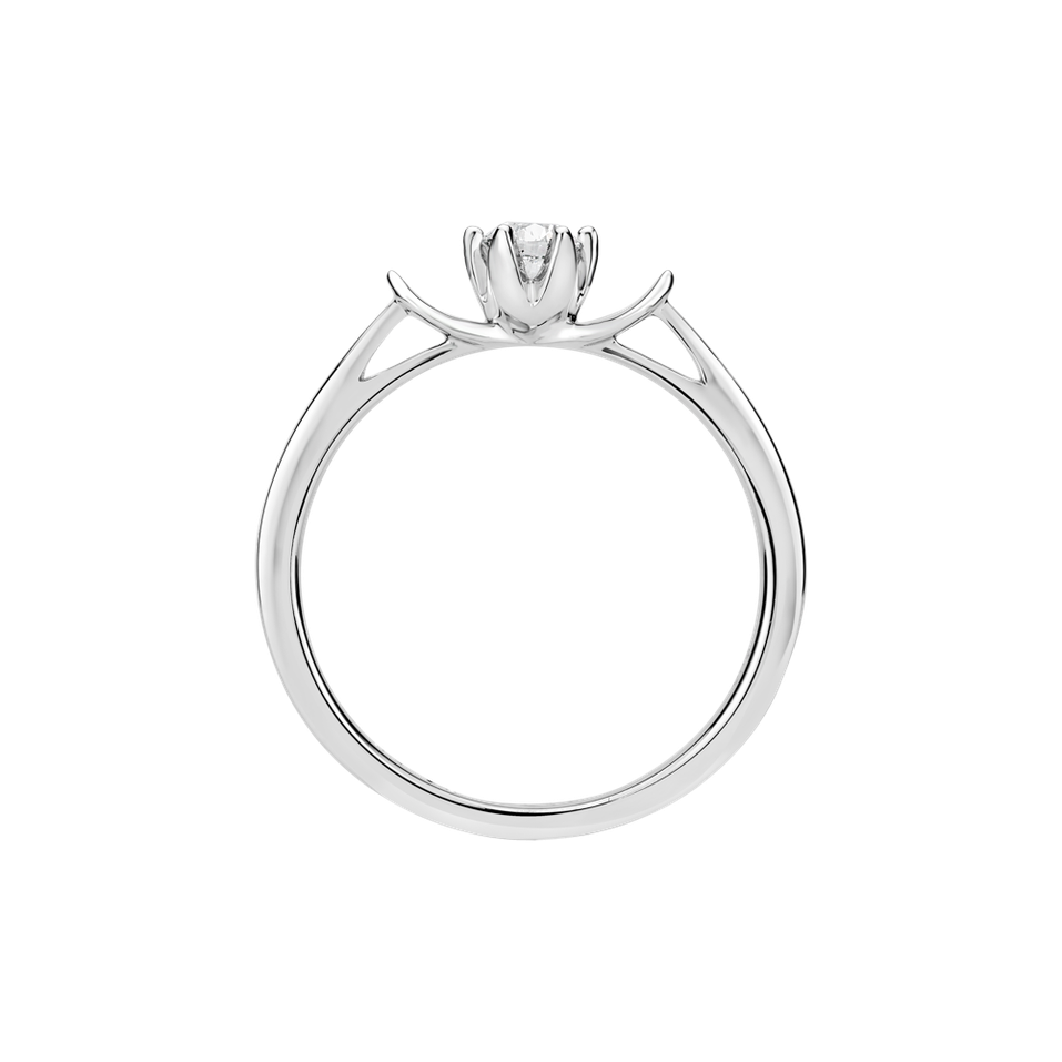 Prsteň s diamantom Lovely Moment