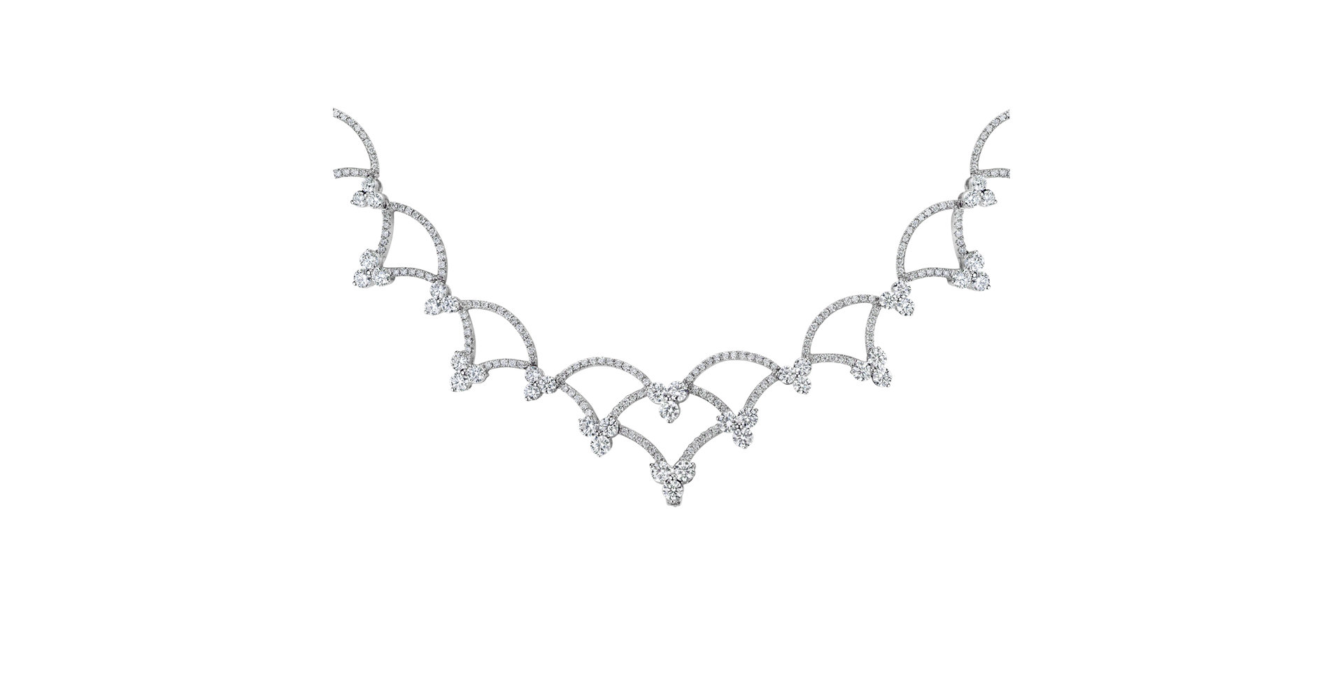 Náhrdelník s diamantmi Clover Meadow