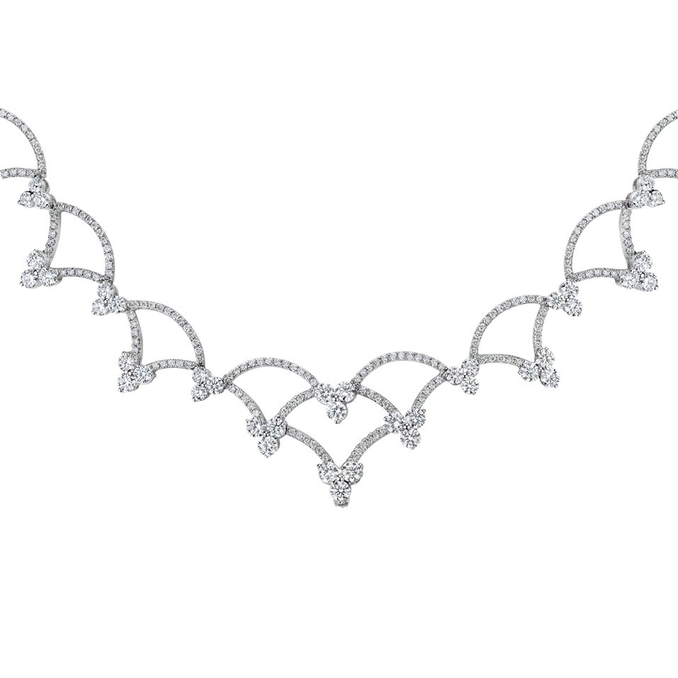 Náhrdelník s diamantmi Clover Meadow