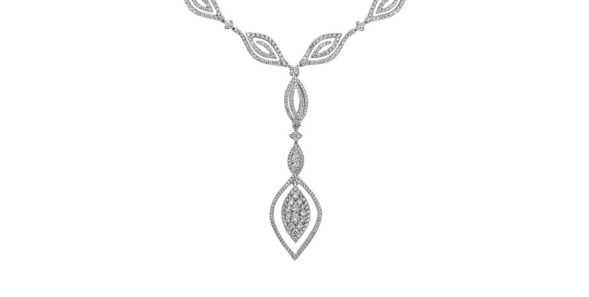 Náhrdelník s diamantmi Adorable