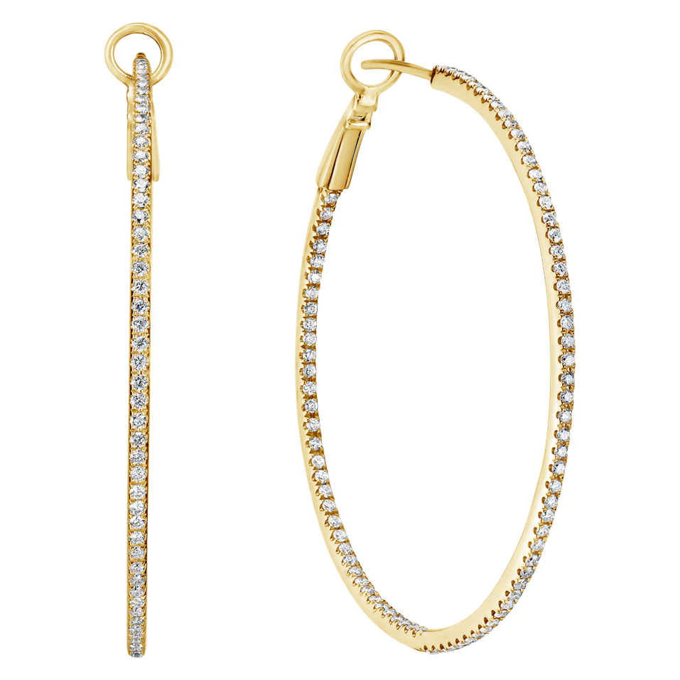 Náušnice s diamantmi Vernonna