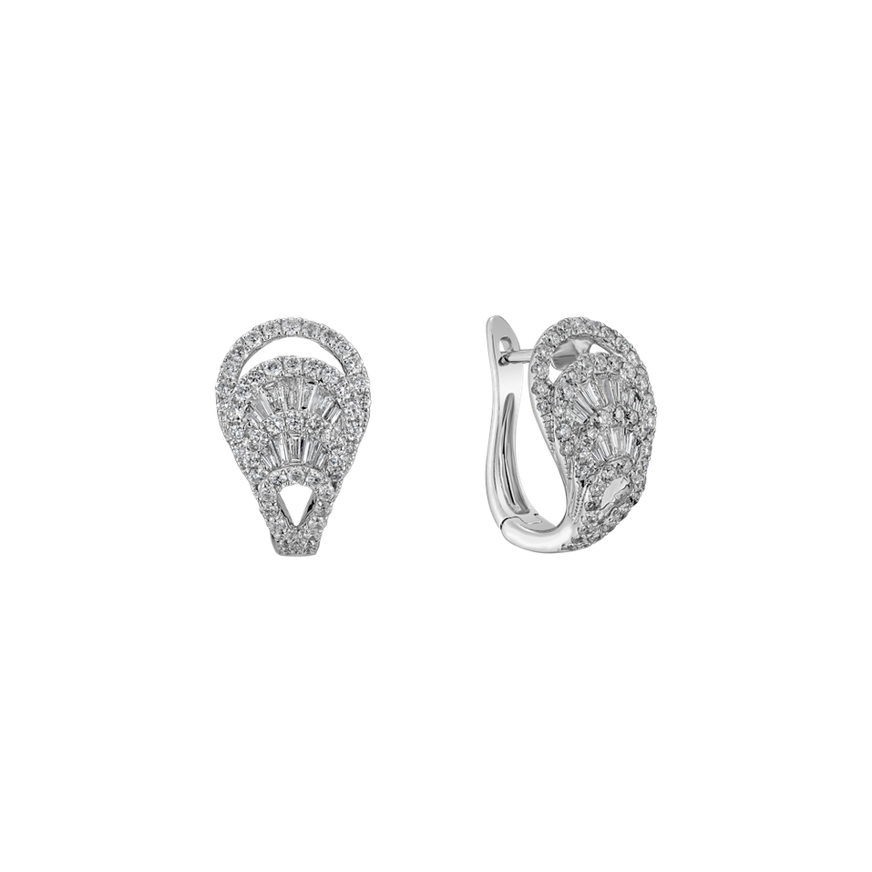 Náušnice s diamantmi Coniah