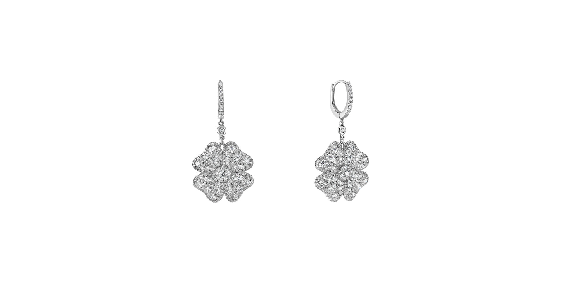 Náušnice s diamantmi Micah