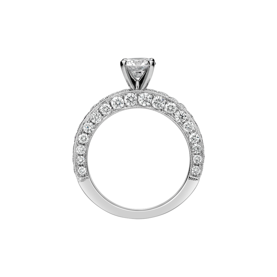 Prsteň s diamantmi Mercy