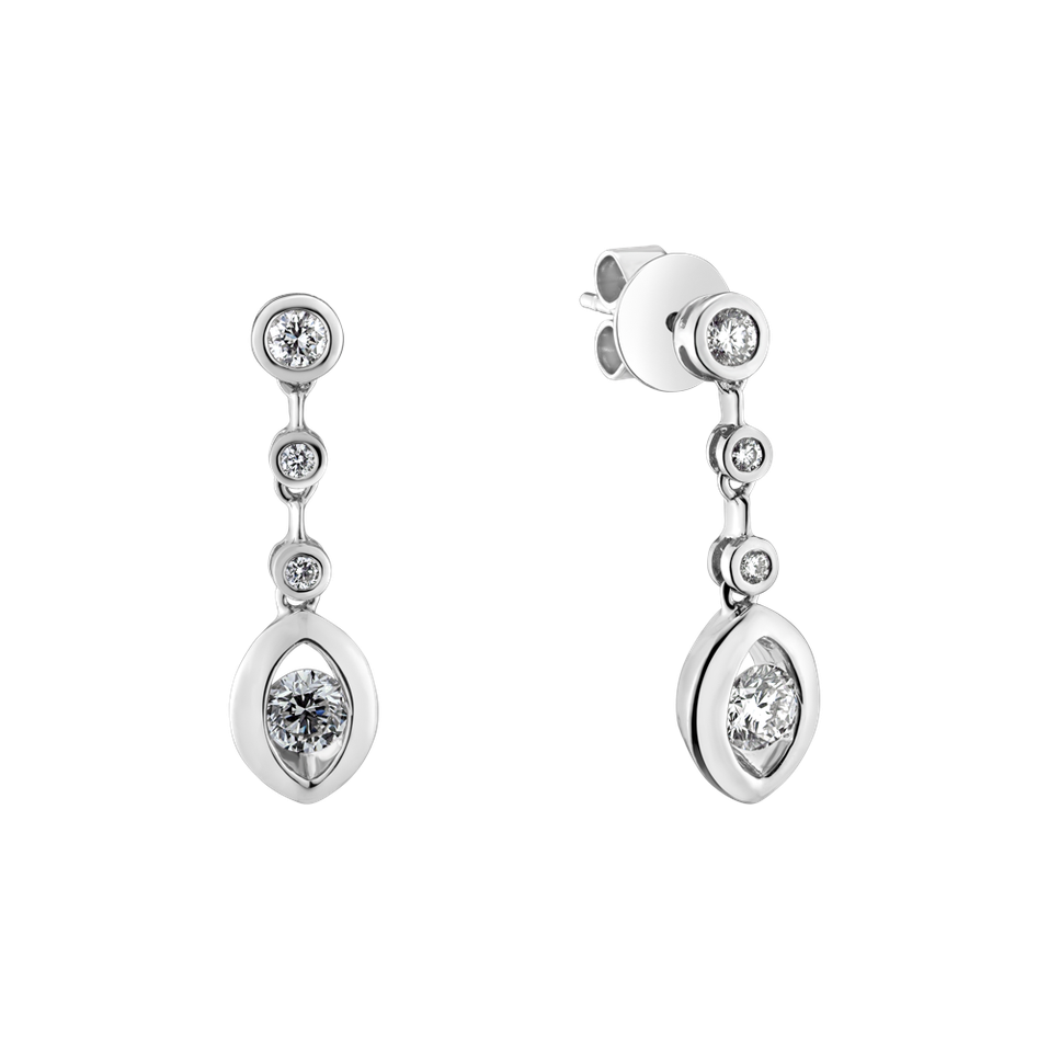 Náušnice s diamantmi Constellation of Destiny